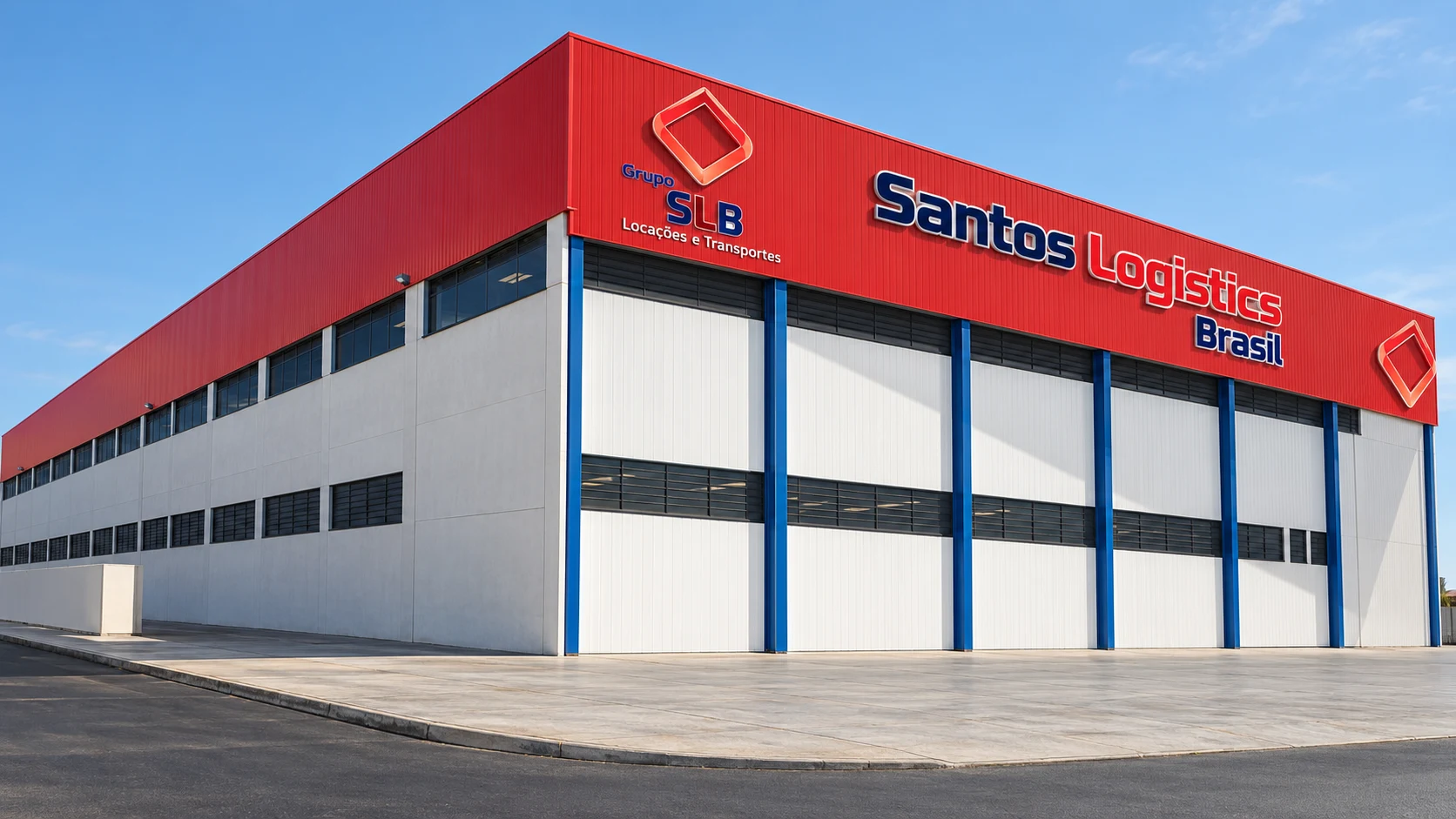 Fachada Santos Logistics Brasil